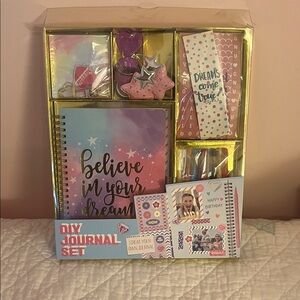 Believe in Your Dreams Pink & Purple DIY Journal Set